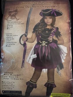 Girls pirate costume