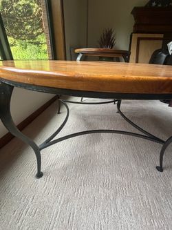 Coffee and side table solid wood