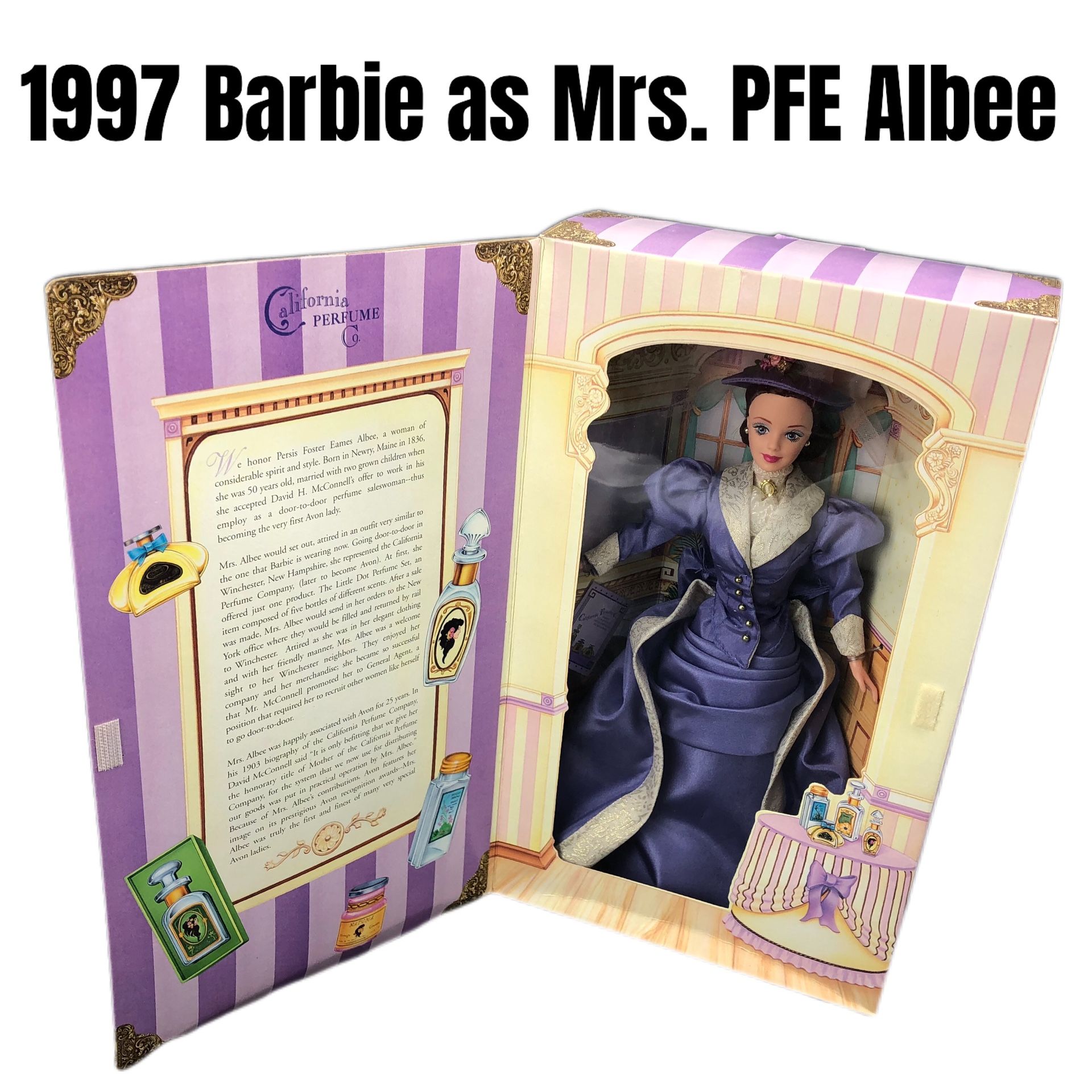 1997 Barbie as Avon’s P.F.E. Albee Doll