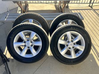 Set Of 4 - 2018 Lexus GX460 Factory 18 inch Wheels Michelin Primacy LTX 265 60 R18