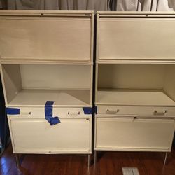 Cabinets White Drawers 