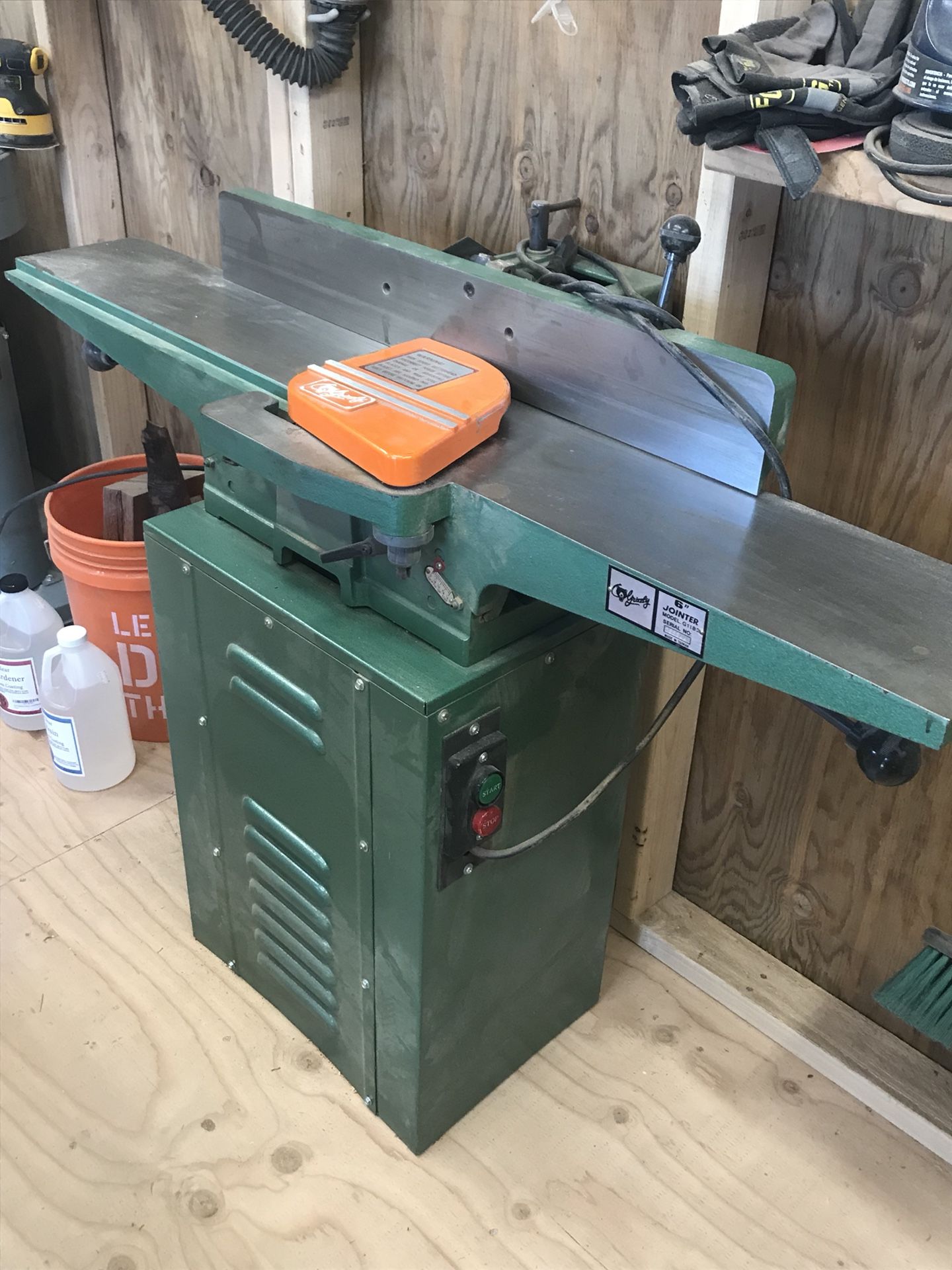 Grizzly G1182 6 inch jointer- new knives