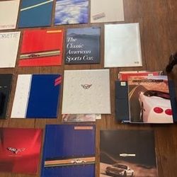Misc. Corvette Brochures