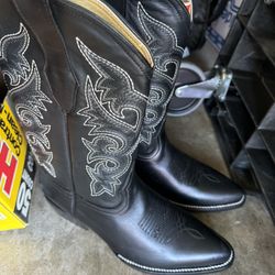 Leather Cowboy Boots Brand New Size 8.5 Men’s