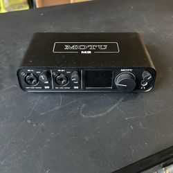 Motu M2 Audio Interface