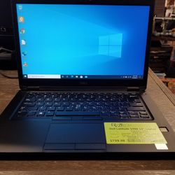 Dell Latitude 5490 Laptop i7 Quad Core 16GB RAM 500GB SSD Webcam WiFi Backlit Keyboard 14" 1920x1080