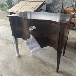 Accent Entryway Table with Storage Drawers