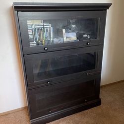 Wood Curio Cabinet Display