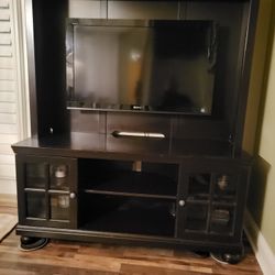 Entertainment Center With TV