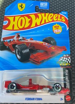 Hot Wheels Ferrari F2004 Die-Cast Car