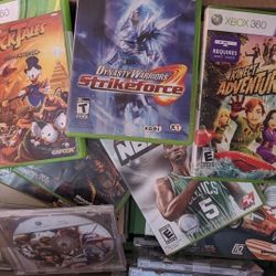 Xbox 360 Game & Accessories Lot (200+ Items)