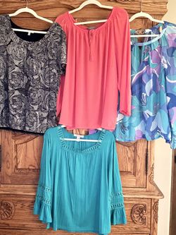 Set of 4 Women’s Designer Blouses