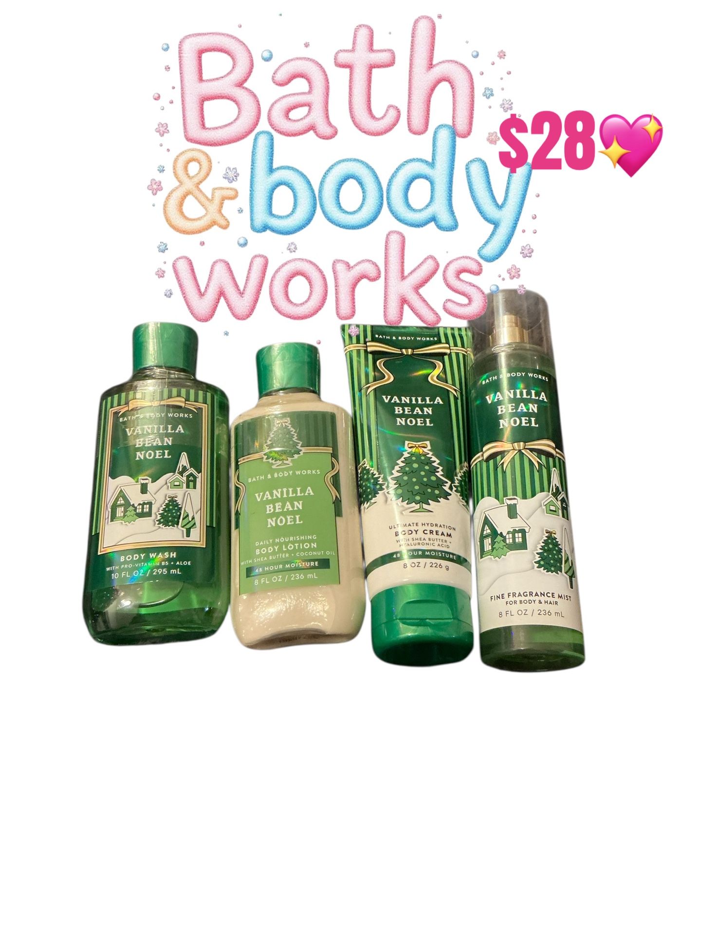 BATH AND BODY WORKS 4 PCS 💖💖