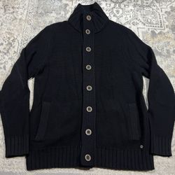 Boss Orange Wool Blend Mens Size XL Button-up cardigan sweater w/ pockets
