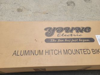 Electric Bicycle hitch carrier (holds 2 bikes)
