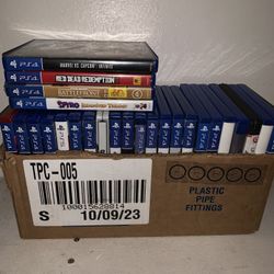 PlayStation 4 Video Game Collection PS4 For Sale