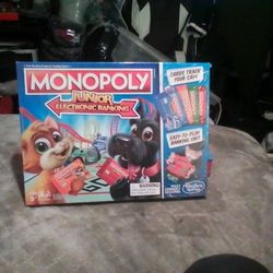 Monopoly Junior Electronic Banking, Games for Ages 5 and up