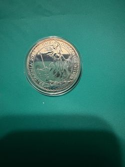2013 silver Britannia coin