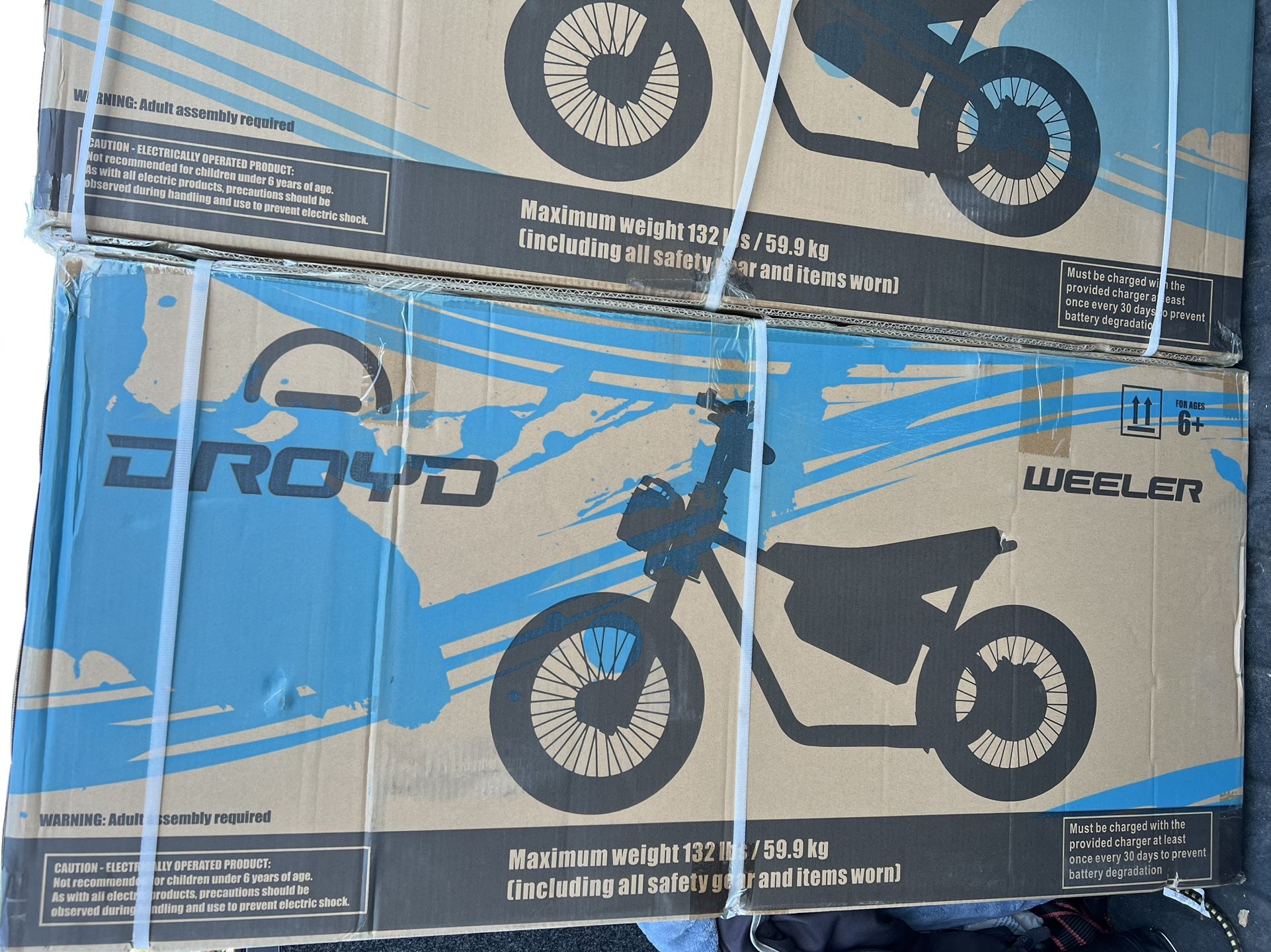 Kids E Bike Droyd Weeler New In Box