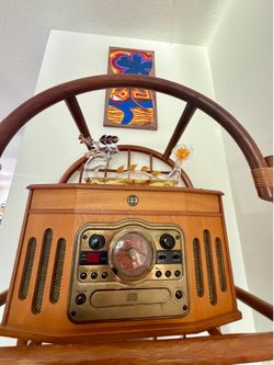 Vintage Record Player (Electro Brand 9203 AM/FM, Record Player & CD Player)