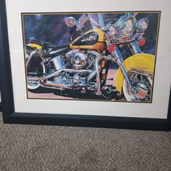 Authentic Harley Davidson Paintings