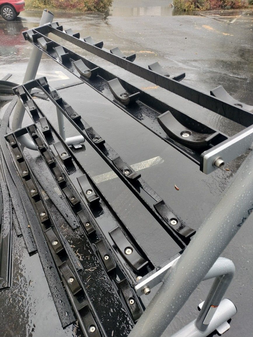 Matrix 3 Tier Commerical Dumbbell Rack