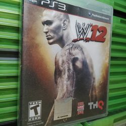 PS3 WWE 2K12