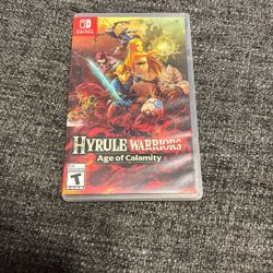 Hyrule Warriors Age of Calamity Nintendo Switch Out of Print