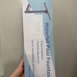 Brand New : Waterfall Pool Fountain 