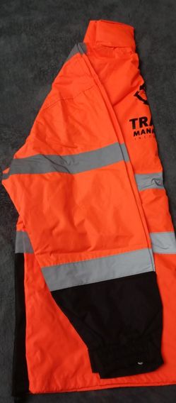 Orange Reflective Winter Coat