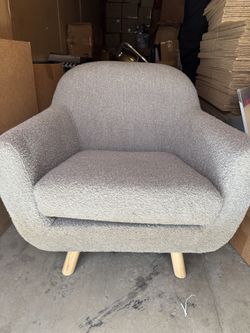 Grey Crate&Barrel Chair