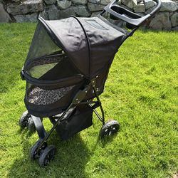 PET GEAR No-Zip Happy Trails Pet Stroller