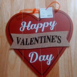 Wood Happy Valentine's Day Heart.❤️🎁🎁🆕