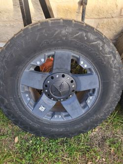 5- 18" Rockstar Rims With Tires