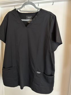 Scrub Top Cherokee BLACK XL 