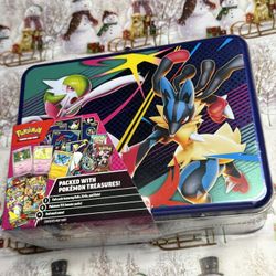 Pokemon TCG 2025 Fall Collector Chest Tin Factory Sealed