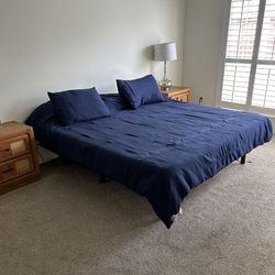 KING SIZE BED WITH REMOTE