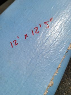 2 Rolls Of Carpet 12x12.5 And 8.9x6.5