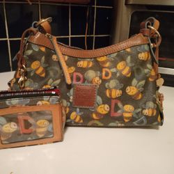 Dooney & Bourke handbag and matching wallet