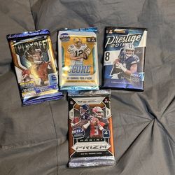 2017 NFL PRIZM PACK & 3 2018 PACKS