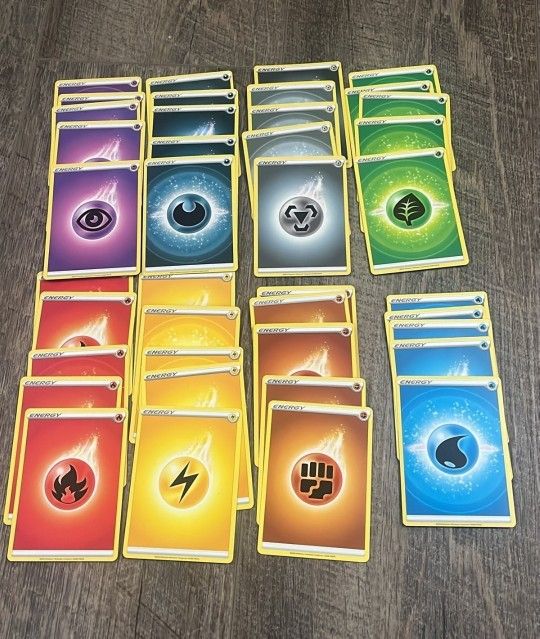 Pokémon Energy Card Lot