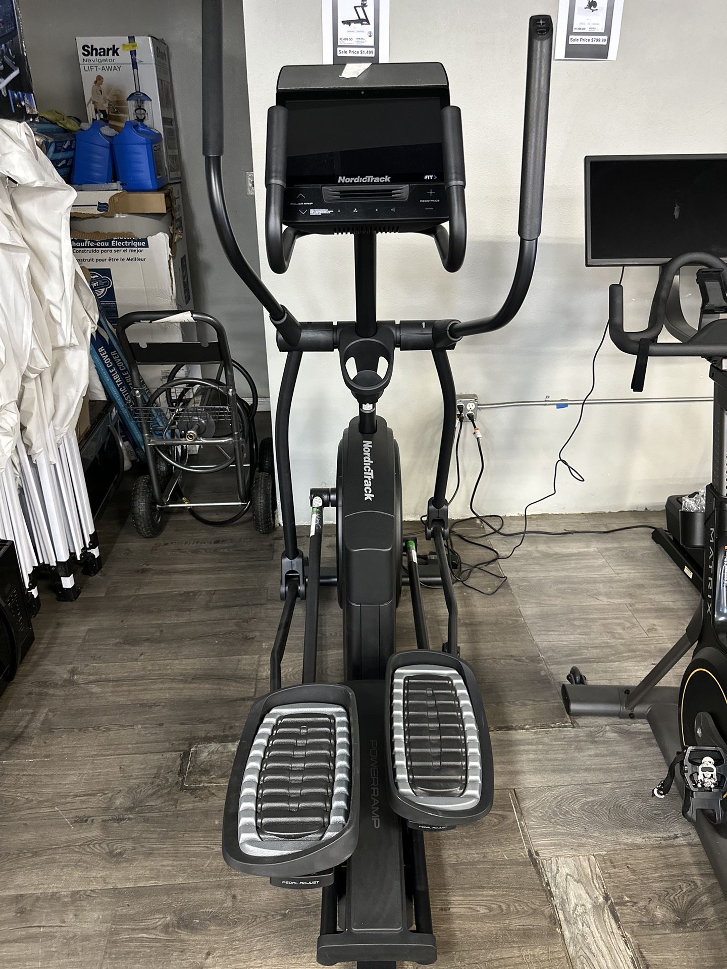 NordicTrack AirGlide 14i Elliptical Read Description