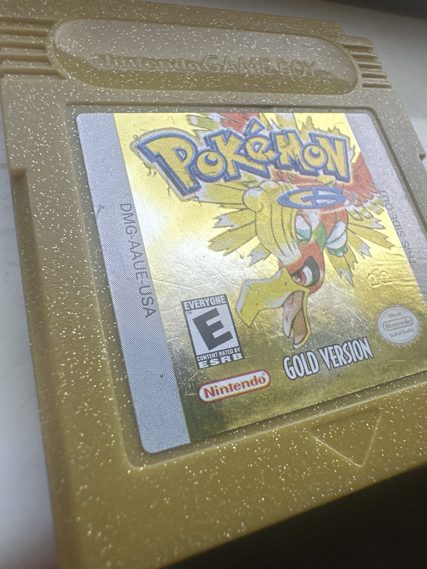 Gameboy Color Pokémon Gold Authentic 2000 Release Game...