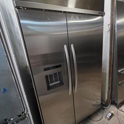 48" KITCHENAID BUILT IN STAINLESS STEEL REFRIGERATOR