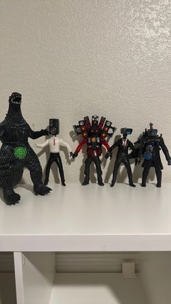 Skibidi Toilet Action Figure