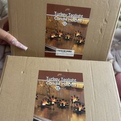 Turkey Candle Light Holders