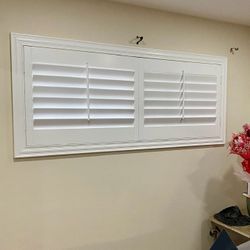 Shutters- Custom, Wood, Window Treatments, Window Coverings, Plantation, Shutter Blinds, Interior, Persianas De Madera, FREE ESTIMATES (PHONE/IN-HOME)