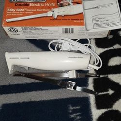 New Proctor Silex Durable Dual Blades Electric Knife