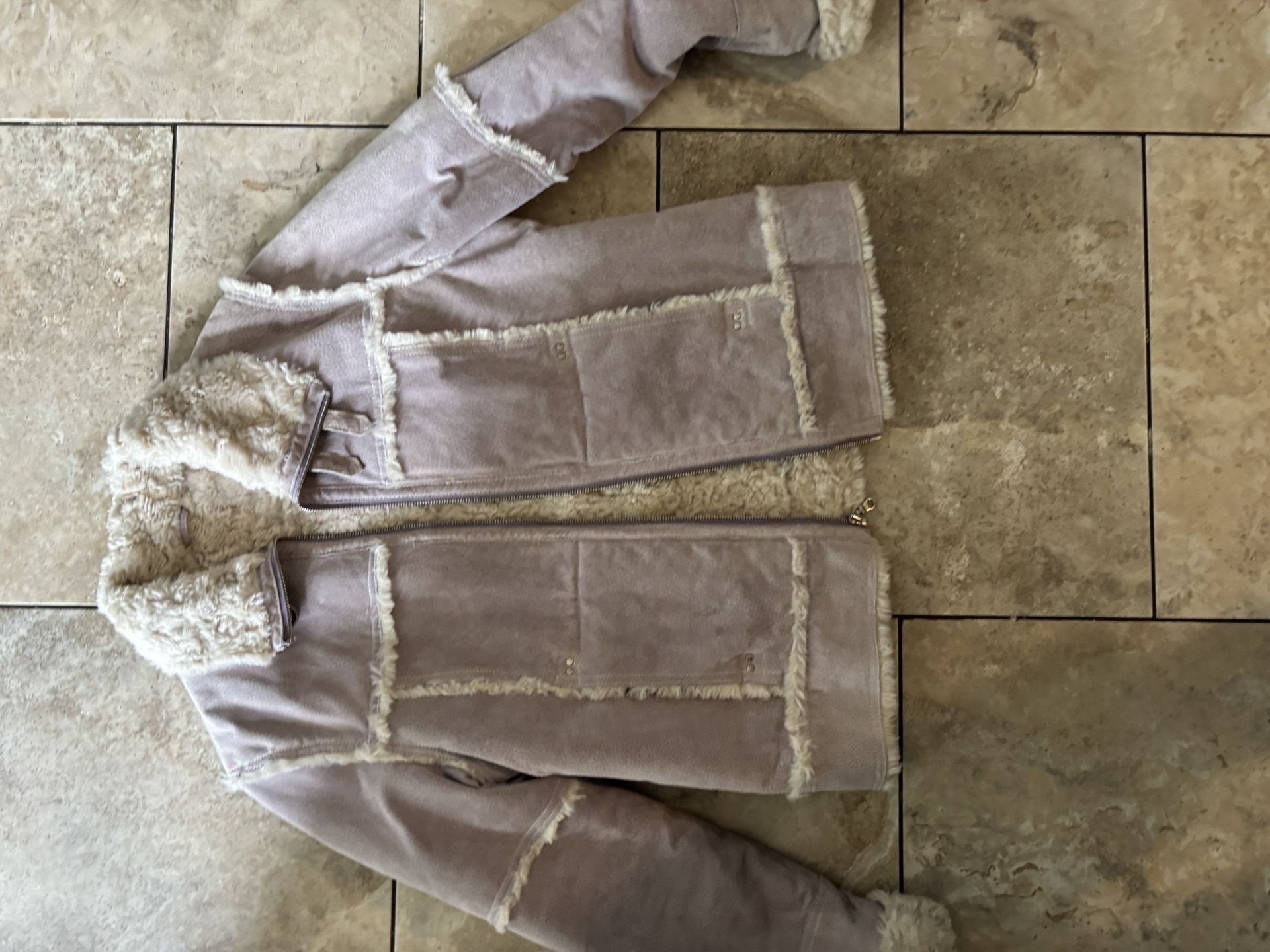 Vintage Fur Leather Jacket