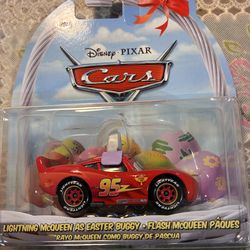 Disney Pixar Cars Lightning McQueen as Easter buggy